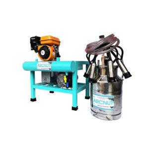 Single Cow Milking Machine With Petrol Engine