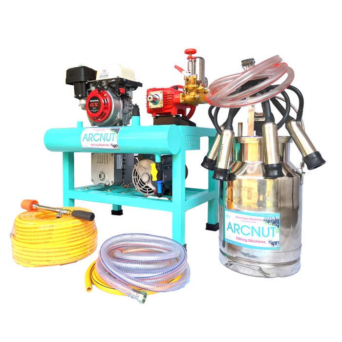 Single Bucket Milking Machine Dairy Shed Cleaning Pump 1