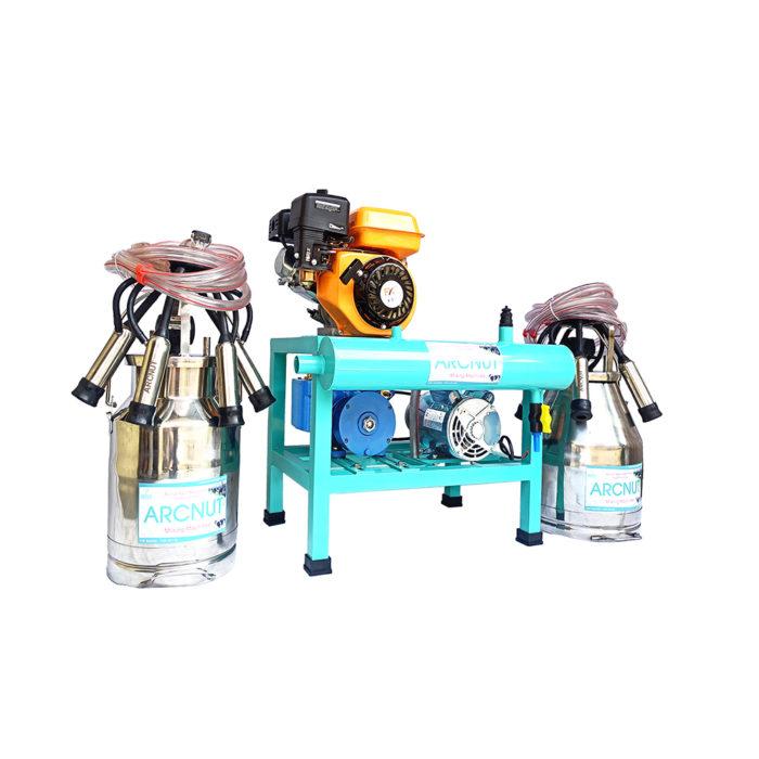 Dual Power Double Can Milking Machine - Image 3